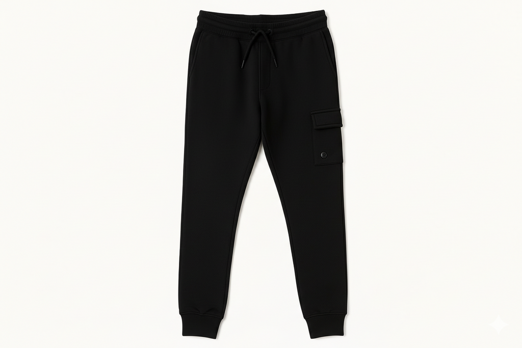 Black Track Suit Trouser