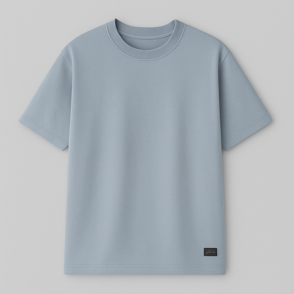 Deep Blue Oversized T-shirt